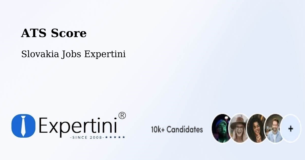 Resume ATS Score & Job Description Match Tool – Malacky - Slovakia Jobs Expertini