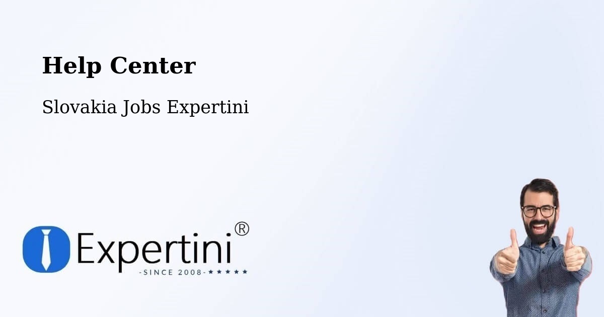 Help Center – Malacky - Slovakia Jobs Expertini