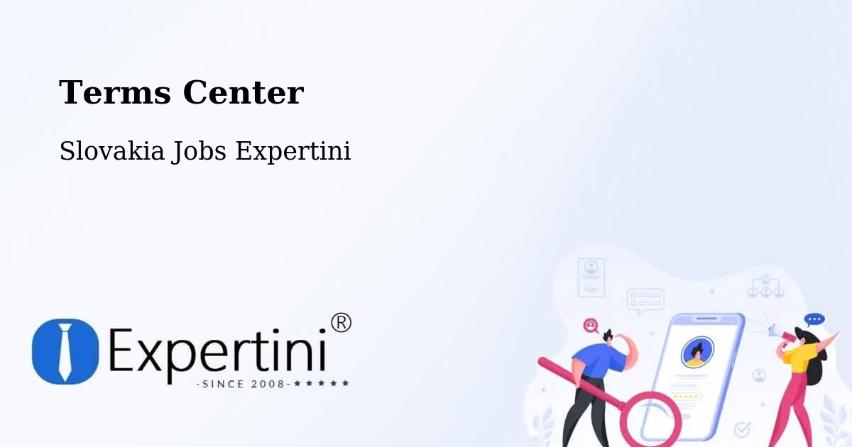 Terms of Service – Malacky - Slovakia Jobs Expertini